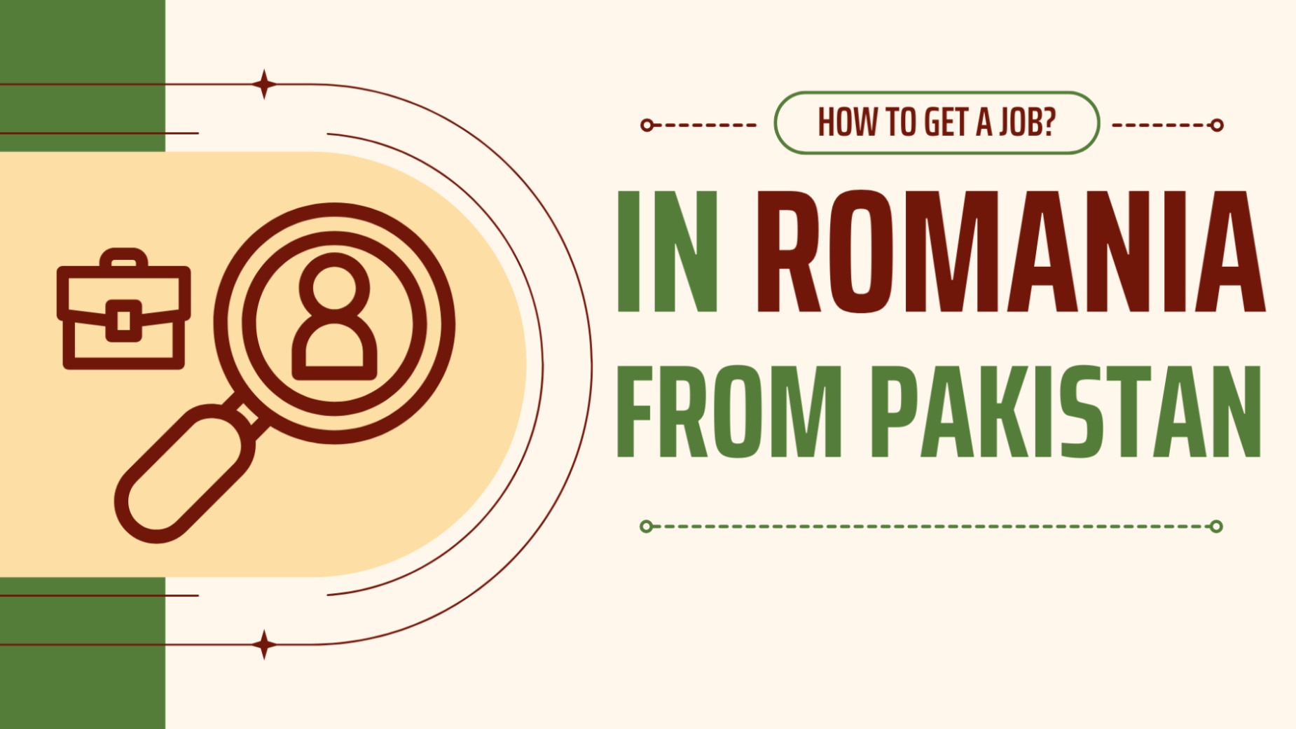 how to get a job in romania from pakistan